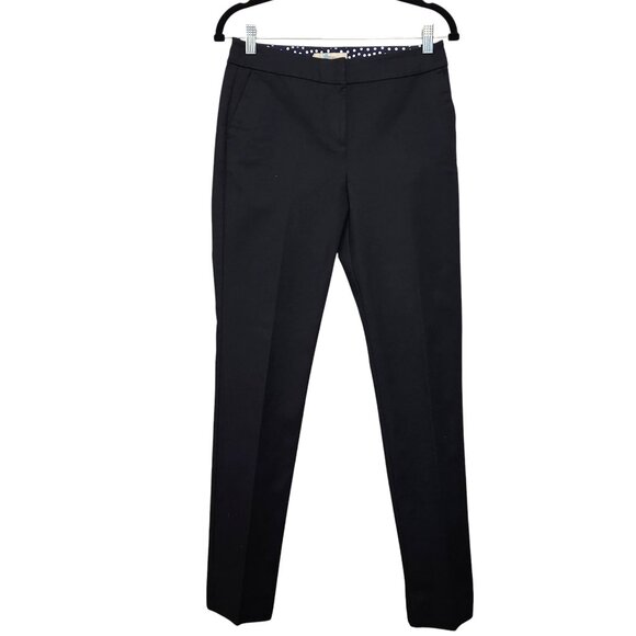 Boden Navy Blue Richmond Straight Leg Trousers Size 4R Business Casual - Picture 1 of 11